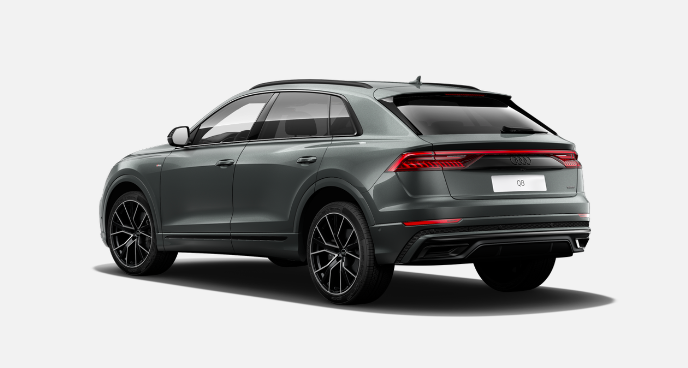 AUDI Q8 50 TDI S-Line Tiptronic quattro | šedá Daytona metalíza | super cena | online prodej | autoibuy.com | skladem | od autorizovaného prodejce